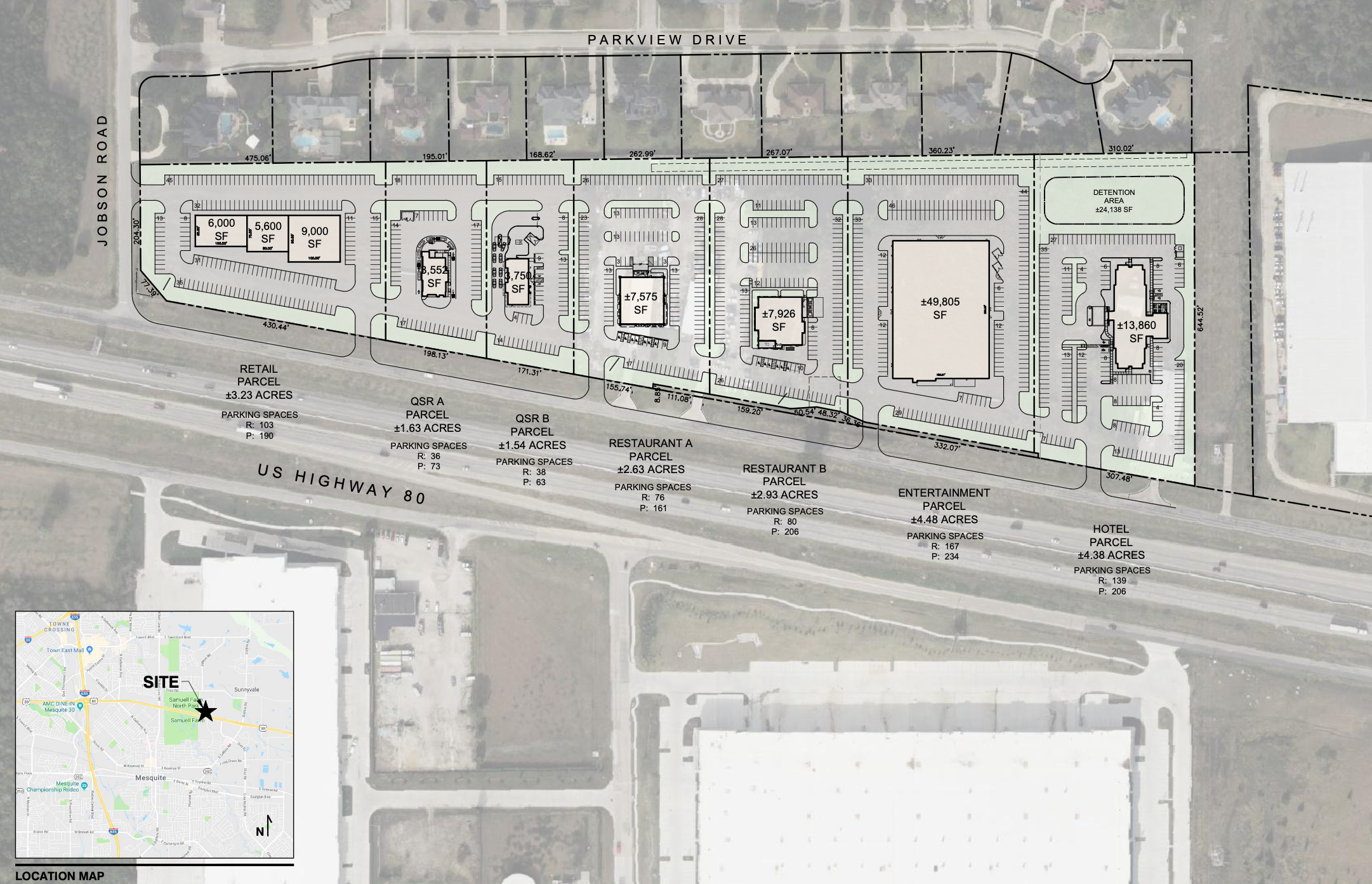307 US Hwy 80 East - Site Plan