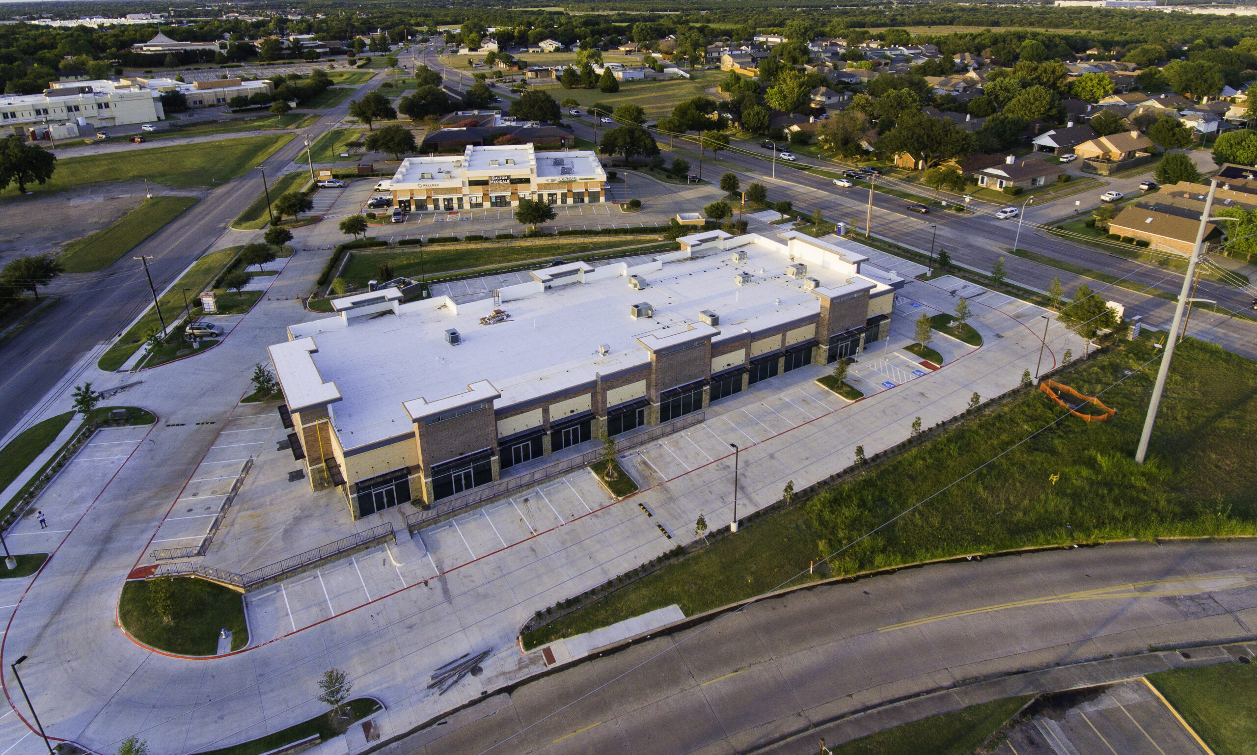 Corner Stone Plaza aerial view